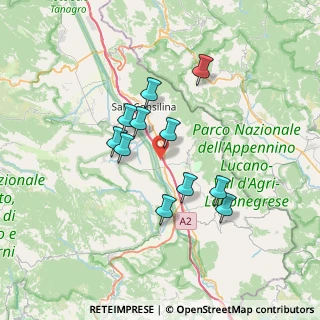 Mappa 84034 Padula SA, Italia (6.25818)