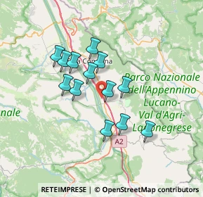 Mappa 84034 Padula SA, Italia (6)
