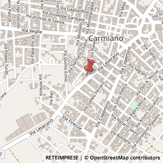 Mappa Via Leverano, 26, 73041 Gallipoli, Lecce (Puglia)