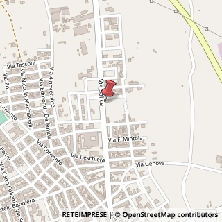 Mappa Via Salice, 160, 73010 Veglie, Lecce (Puglia)
