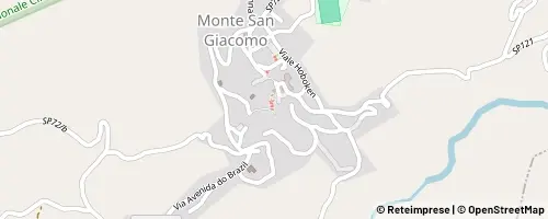 Mappa Monte San Giacomo