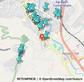 Mappa Via G. Napolitano, 84043 Agropoli SA, Italia (0.564)