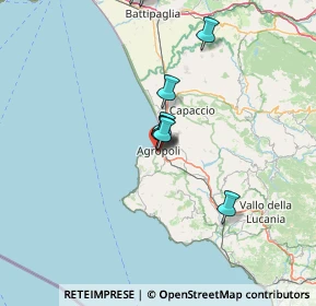 Mappa Via G. Napolitano, 84043 Agropoli SA, Italia (21.66214)