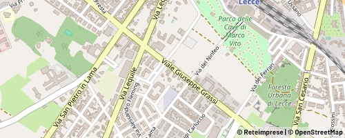 Mappa Lecce