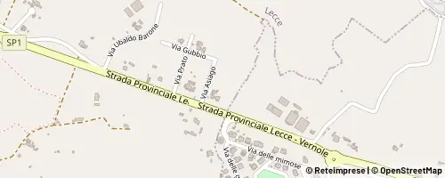 Mappa Lecce