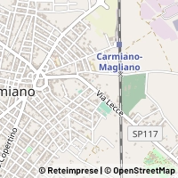 Mapa Carmiano