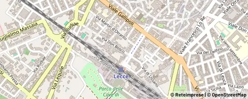 Mappa Lecce