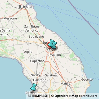 Mappa Via Salvator Rosa, 73100 Lecce LE, Italia (51)