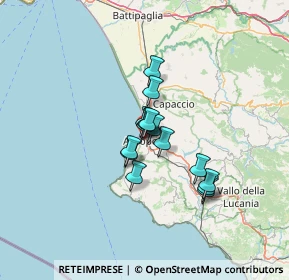 Mappa Via Dante Alighieri, 84043 Agropoli SA, Italia (8.87133)
