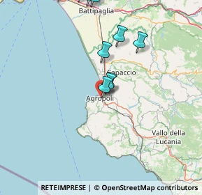 Mappa Via Dante Alighieri, 84043 Agropoli SA, Italia (22.40769)