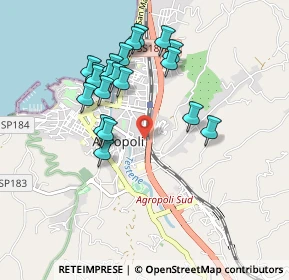 Mappa Via Dante Alighieri, 84043 Agropoli SA, Italia (0.9375)