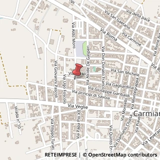Mappa via Ten. Col. Varisco, 27, 73041 Latiano, Brindisi (Puglia)