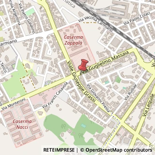 Mappa Via Guglielmo Massaglia, 110, 73100 Lecce, Lecce (Puglia)