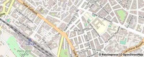 Mappa Lecce