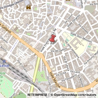 Mappa Viale Otranto, 33, 73100 Lecce, Lecce (Puglia)