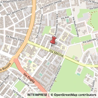 Mappa Via Antonietta de Pace, 1, 73100 Lecce, Lecce (Puglia)