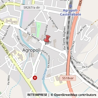 Mappa Via Taverne, 49, 84043 Agropoli, Salerno (Campania)