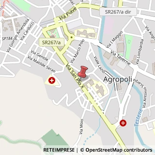 Mappa Via San Pio X, 109, 84043 Agropoli, Salerno (Campania)