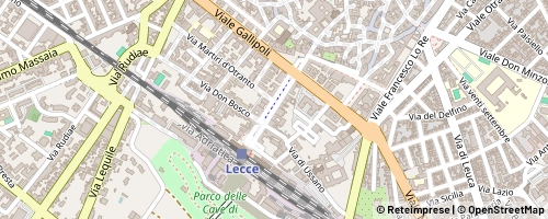 Mappa Lecce