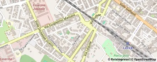 Mappa Lecce