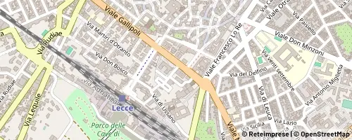 Mappa Lecce