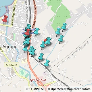 Mappa Via Fuonti, 84048 Agropoli SA, Italia (0.46897)