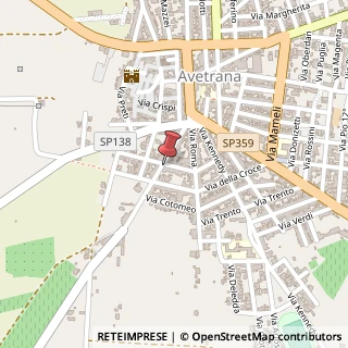 Mappa Via Dante Alighieri, 74020 Avetrana TA, Italia, 74020 Avetrana, Taranto (Puglia)