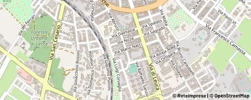 Mappa Lecce