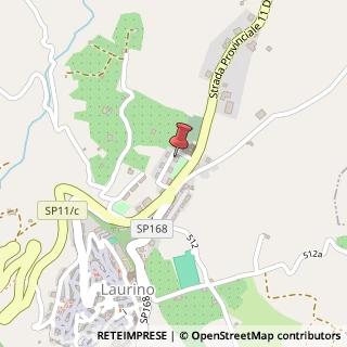 Mappa Via Forcella Nord, 31, 84057 Laurino, Salerno (Campania)