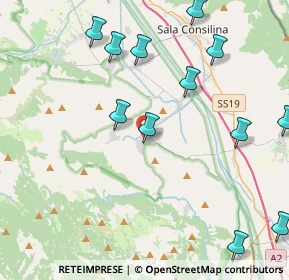 Mappa Via Croce, 84038 Sassano SA, Italia (5.4625)