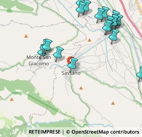 Mappa Via Croce, 84038 Sassano SA, Italia (2.8245)