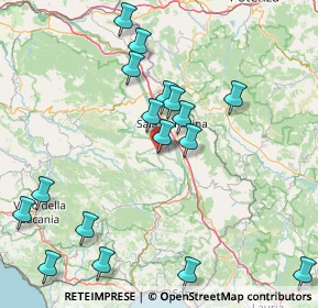 Mappa Via Croce, 84038 Sassano SA, Italia (19.83)