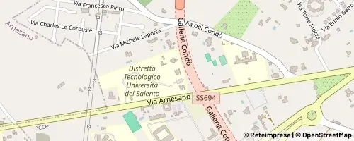 Mappa Lecce