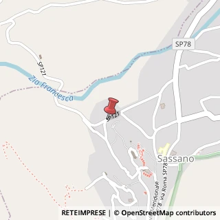 Mappa Via Armando Diaz, 21, 84038 Sassano, Salerno (Campania)