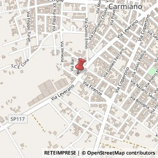 Mappa Via Veglie, 152, 73041 Carmiano, Lecce (Puglia)