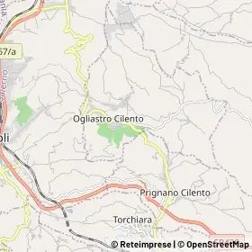 Mappa Ogliastro Cilento