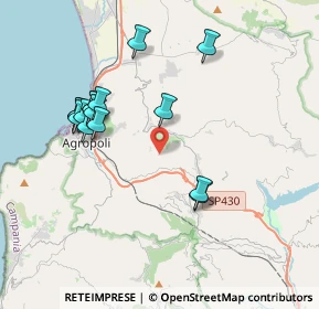 Mappa Via La Maddalena, 84061 Ogliastro Cilento SA, Italia (4.06933)