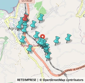 Mappa Via Campanina, 84043 Agropoli SA, Italia (0.849)