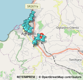 Mappa Via Campanina, 84043 Agropoli SA, Italia (1.59615)