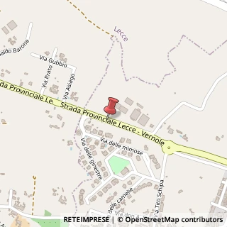 Mappa Via Cairoli, 7, 73023 Lizzanello, Lecce (Puglia)