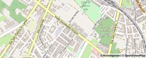 Mappa Lecce