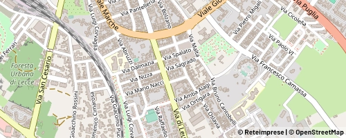 Mappa Lecce
