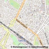 Map Lecce