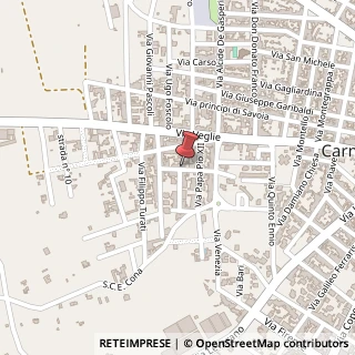 Mappa Via Santa Teresa, 26, 73041 Carmiano LE, Italia, 73041 Carmiano, Lecce (Puglia)