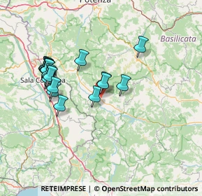 Mappa Via Cesine, 85050 Marsicovetere PZ, Italia (15.485)