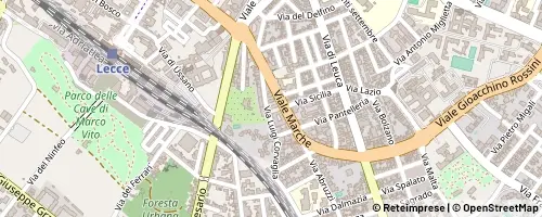 Mappa Lecce