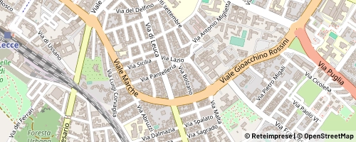 Mappa Lecce
