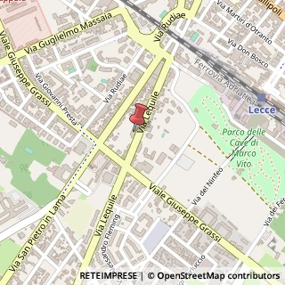 Mappa Via Lequile, 87, 73100 Squinzano, Lecce (Puglia)