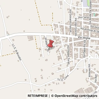 Mappa Strada 10, 21, 73041 Carmiano, Lecce (Puglia)