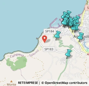 Mappa Accesso Azienda agricola F.Cavaliere, 84043 Agropoli SA, Italia (1.3205)